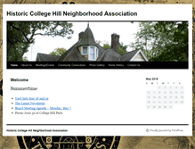 Tablet Screenshot of collegehillmaryville.com